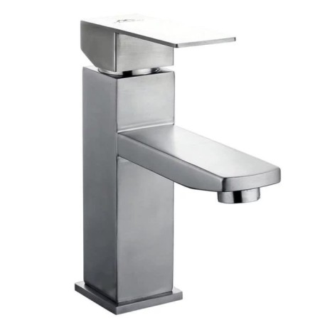 Fashun A51102 shell mixer, single -leaf, pour 119 mm, stainless steel, satin