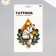 Tattoo on the body color "White Bear in Berries" 26.2x14.5 cm