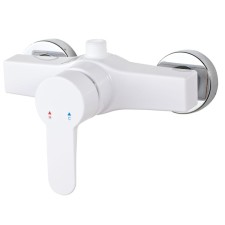 Shower mixer RMS PL5-003, single-leaf, without spout, without watering can, white