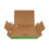 Archive folder on gum Calligrata, microhofrocard, 75 mm, up to 700 l, green