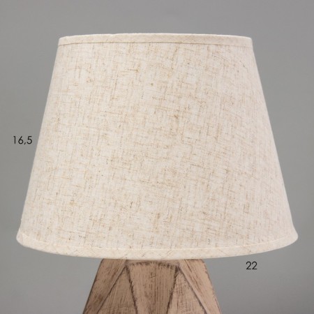 Tatar table lamp E14 40W Beige 22x22x34cm-2