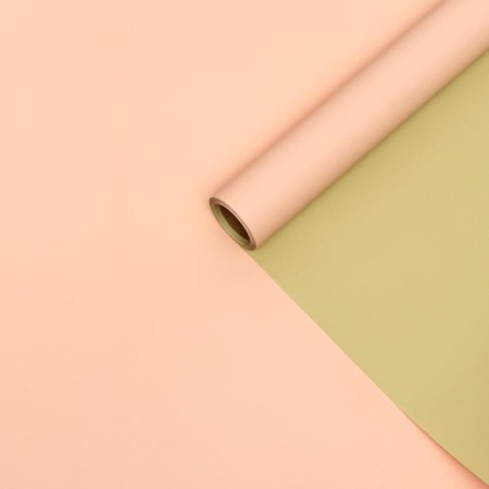 Matte, peach, beige film, 0.58 x 10 m-1