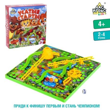 Board Brodiller "Enough Starts", 3D field, 2-4 players, 4+