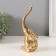 Souvenir Polystone "Elephant. Indian patterns" gold 7x6.5x19 cm
