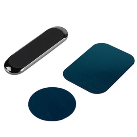 Phone holder Skyway, magnetic, on Velcro, oval metal case-1