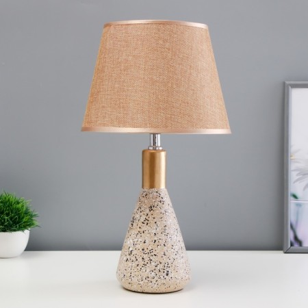 Leon's desktop lamp E14 40W Beige-gold 23x23x41 cm