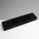 Catch for watches, bracelets, phlock, 4 places, 33 × 8 × 3.5 cm, black color