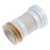 Гофра для унитаза Akvater 275, армированная, d=110 мм, L=220-380 мм