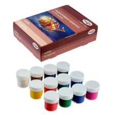 Acrylic paint, set of 12 colors x 20 ml, gamut 