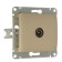 Television socket "Glossa" Sche GSL000491, hidden, tip, 1DB, color titanium