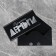 The envelope for the money "just money", on black craft, embossing, 16.5 x 8 cm