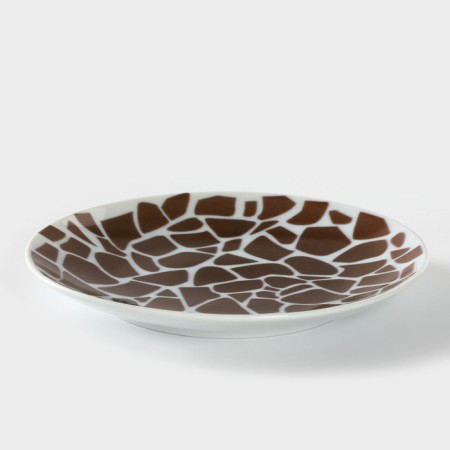Porcelain plate "Safari. Giraffe ", d = 17.5 cm-1