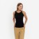 T -shirt female, black color, size l (46)