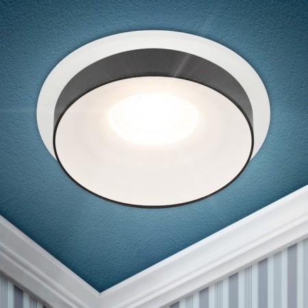 Lamp built -in era DK95, IP20, 12W, 92x37 mm, white color-1