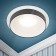 Lamp built -in era DK95, IP20, 12W, 92x37 mm, white color