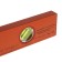 SPARTA level, 150 cm, aluminum, 3 eyes, orange, ruler