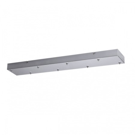 Ceiling base Odeon Light. Base, 45x820x150 mm, silver color