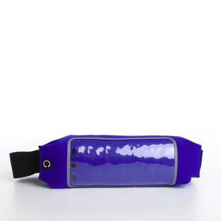 Board belt on lightning, reflective elements, blue color-1