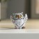 Polystone souvenir "Eagle Bill with a Bedes" MIX 4x4.1x3 cm