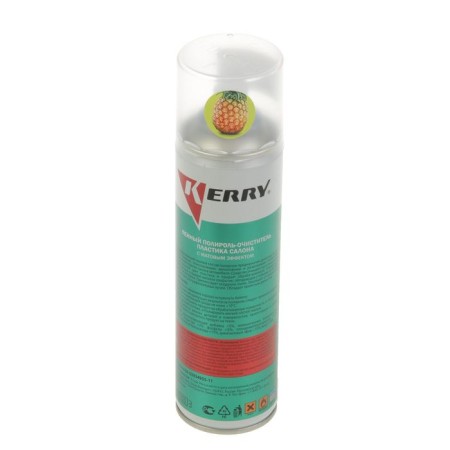 Kerry plastic policies, with a matte effect, pineapple, 335 ml-1