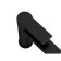 Cersanit Brasko Black A63107 shell mixer, drain set, black