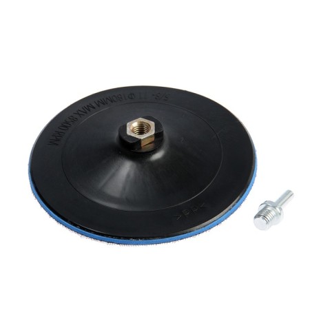 Velcro nozzle for a drill and Ushm tundra, M14, with an adapter, solid, 180 mm-3