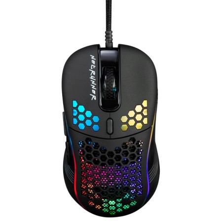 Mouse call 713G Netrunner Black Optical (3200DPI) USB (6but)-2