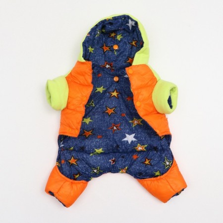 Combineson "Elf", size 12 (DS 28 cm, OG 38 cm, Osh 27 cm), Salad-orange-6