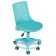 Children's chair Kiddy fabric, turquoise