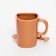 A mug with a spoon and a deer cookie compartment, 200 ml