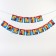 Garland on the tape "Happy Birthday", length 215 cm, spider-man