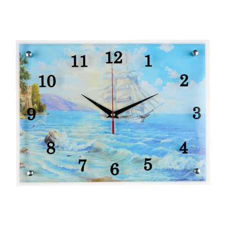Carty clock, interior "ship", silent, 30 x 40 cm