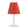 Desktop lamp Jack 1x15W E14 white/red 18x18x32cm Risalux