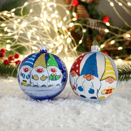 Ball "Gnomic" mix 9.5 cm-3