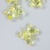 Busina Plastic for creativity "Bear" yellow 3.1x3x1.5 cm