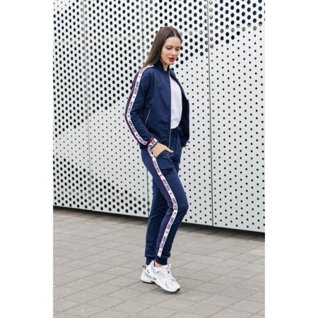 Female Sports Costume, size 48, dark blue color-2