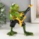 Souvenir Polystone Lak "Frog with Electrihitara" 7.5x14.5x15.5 cm