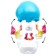 Mettle Matules "Human Skull" multi -colored collapsible, 20*12*21cm