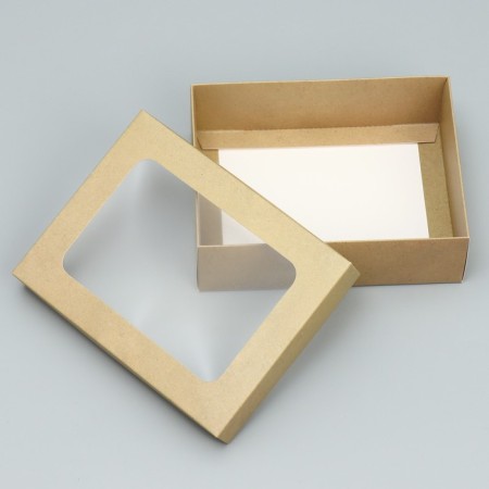 Gift box, packaging, “Craft” 16.5 x 12.5 x 5 cm-2