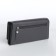 Women's wallet on magnet, gray color
