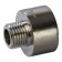 Adapter Stout SFT-0008-001214, 1/2 "x 1/4", internal/outer thread, nickel. brass