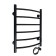 Electric towel "Sanprise" Classic P6, 400x600 mm, universal, black
