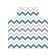 Apron kitchen with a photocrint "Zigzag's grayness", adjustable, size OS