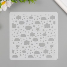 Stencil background plastic 