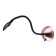 Bra "Zigen", 3W Led 3000k 240lm, black color, brass