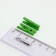 A set of clothespins for decor 50 pcs., Green - 2.5 cm