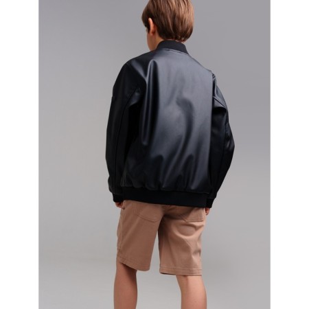 Eco -leather jacket for a boy PlayTode, height 152 cm-3