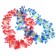 Hawaiian necklace "Large flowers", Mix colors