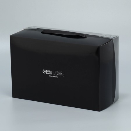 Gift folding box, packaging, “Black Night”, 23 x 15 x 10 cm-5