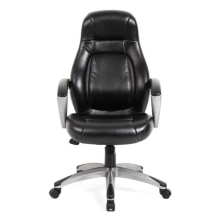 Office armchair Brabix Turbo EX-569, eco-leather, sports design, black-1
